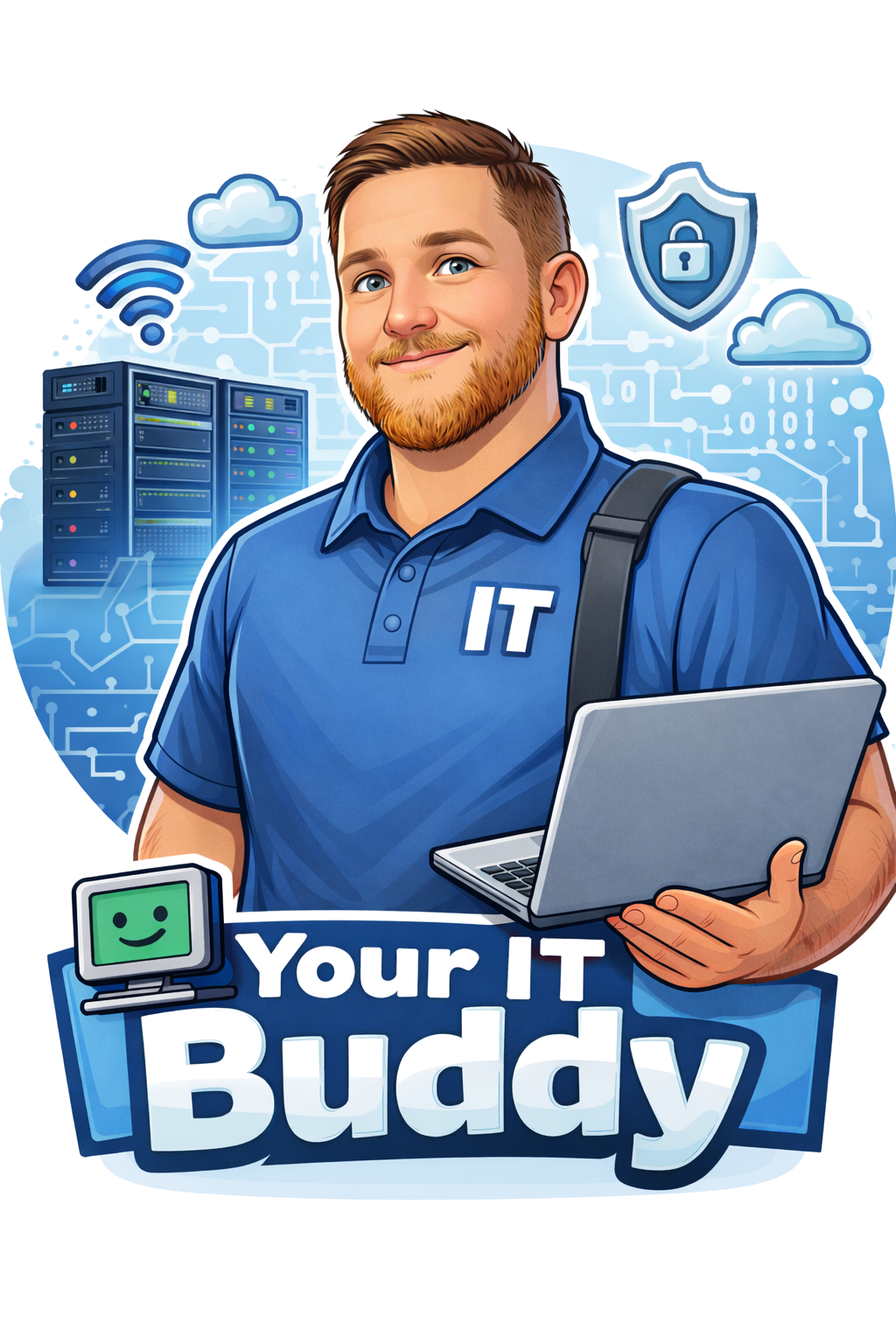 Your IT Buddy mascot